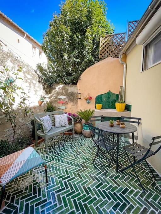 Petit Patio - 2 Chambres - Centre Ville - Climatisation Cassis Exteriér fotografie