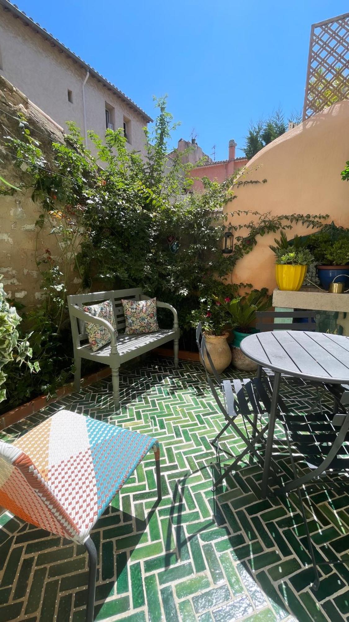 Petit Patio - 2 Chambres - Centre Ville - Climatisation Cassis Exteriér fotografie